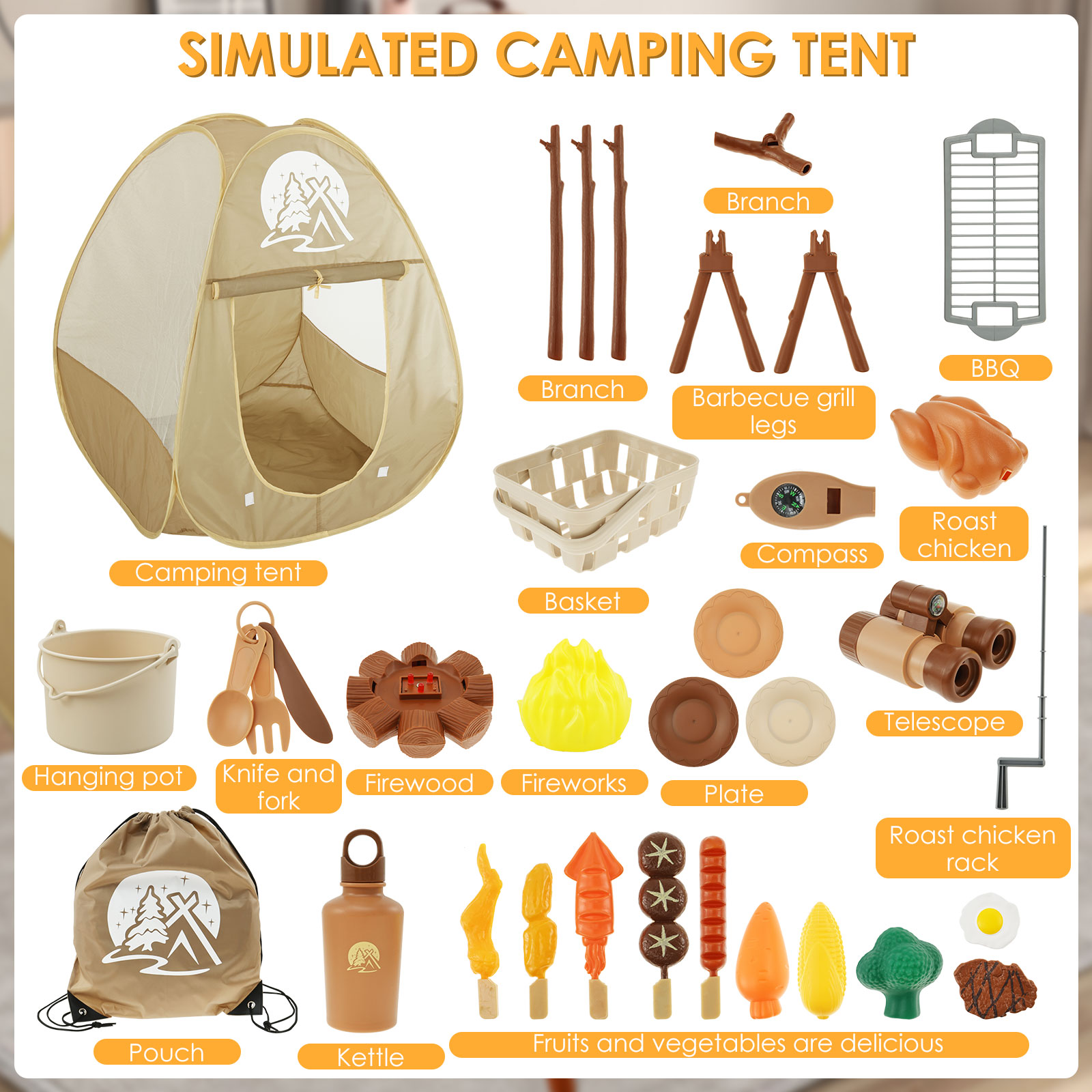 Enfants Camping jouet ensemble - Kids Outdoor Wendy House avis et prix