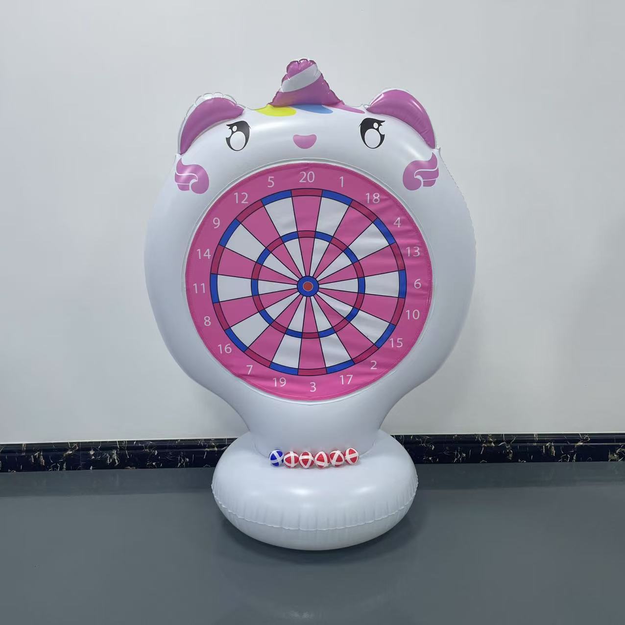 Jeu de lancer licorne gonflabl - Kids Outdoor Games avis et prix