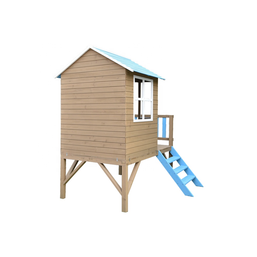 Maisonnette en bois pour enfan - Kids Outdoor Cubby House avis et prix