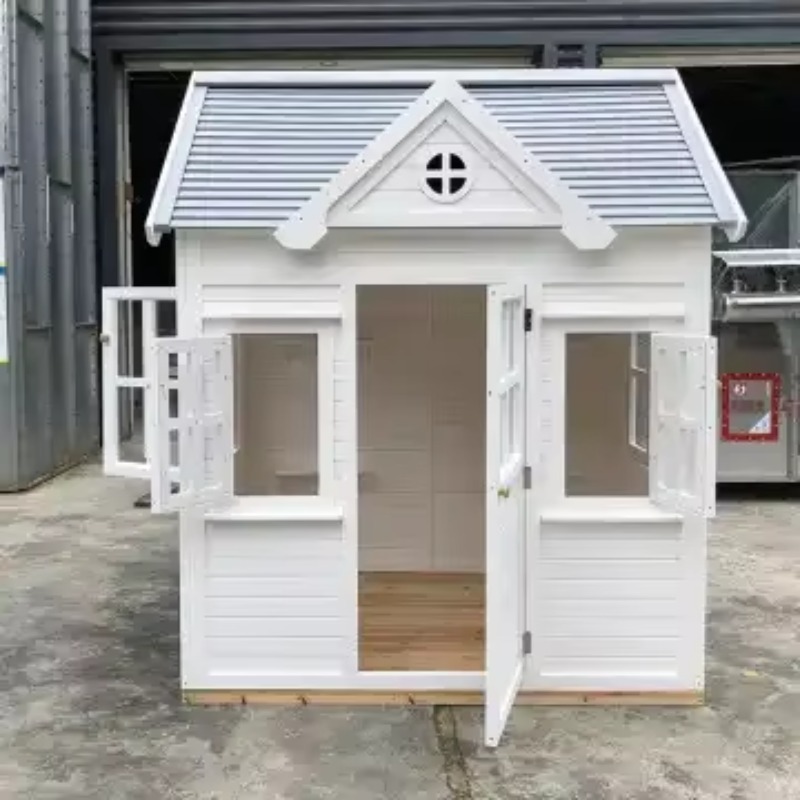 Maisonnette de jeu en bois pou - Kids Outdoor Cubby House avis et prix