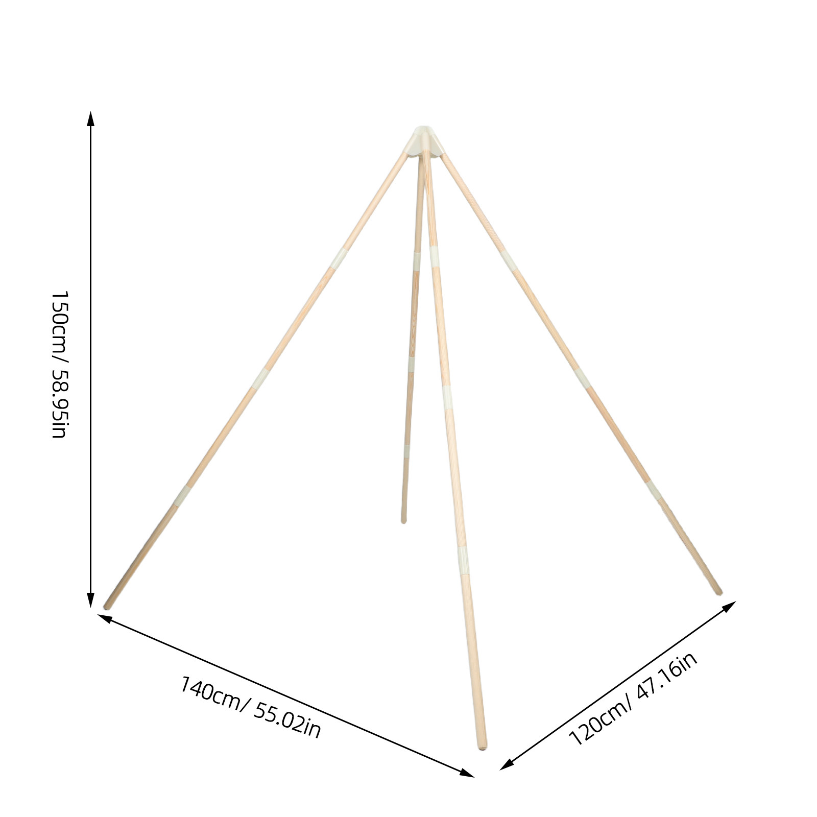 Tiges de remplacement pour tip - Kids Outdoor Teepee avis et prix